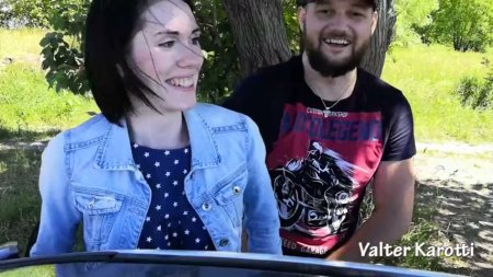 Остановил машину и вдул жене в попку